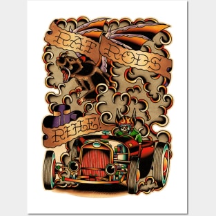 Hot Rod Posters and Art